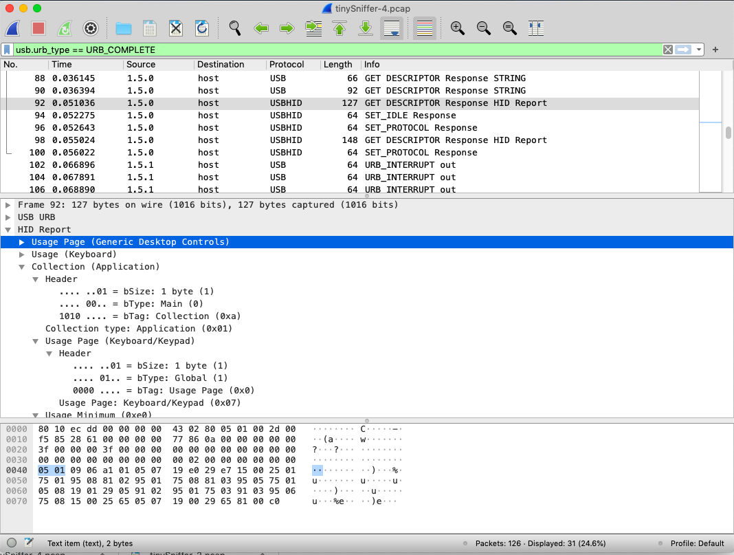 tinySniffer-wireshark-HID